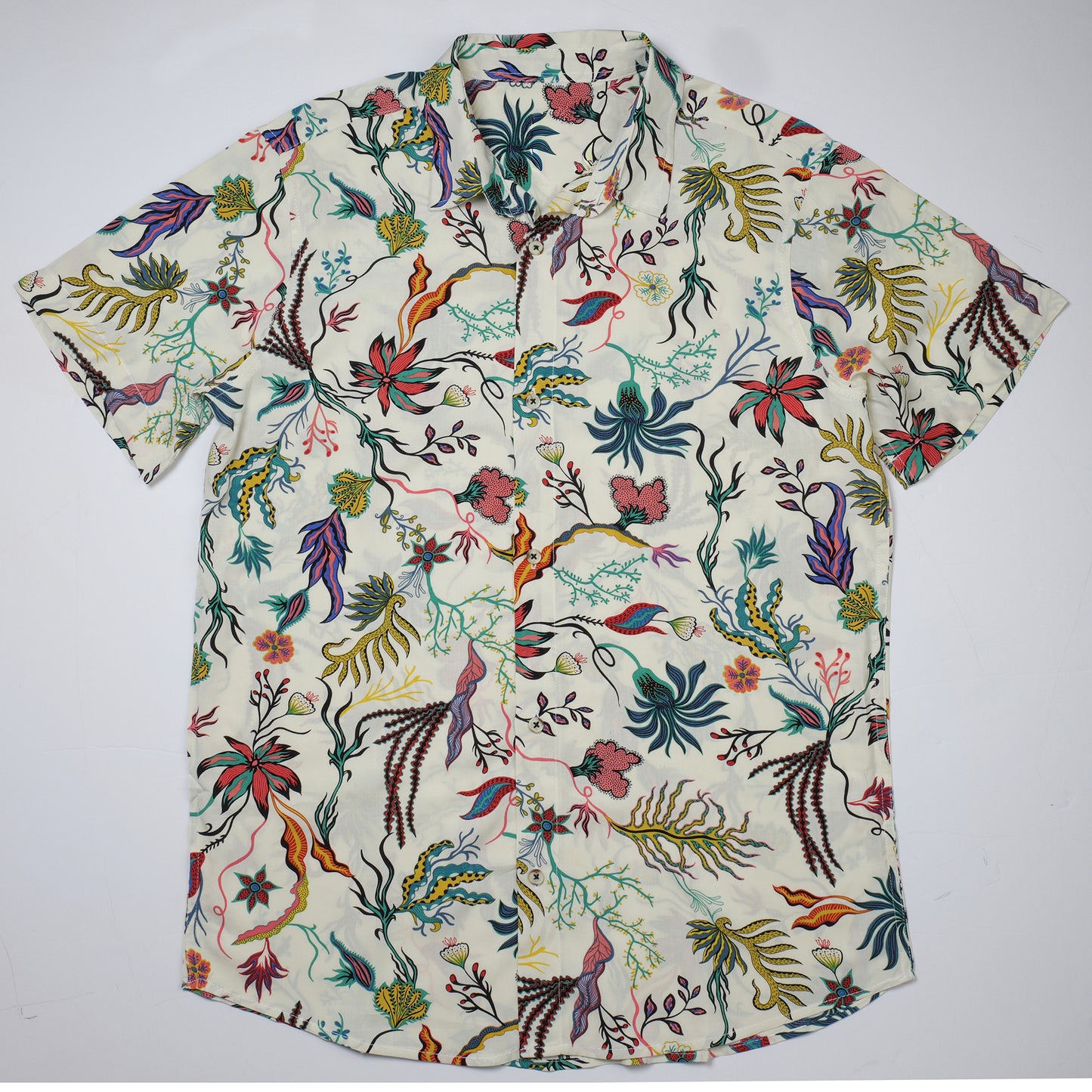 Men's Slim Fit Short Sleeve Hawaiian Shirt (Final Sale)