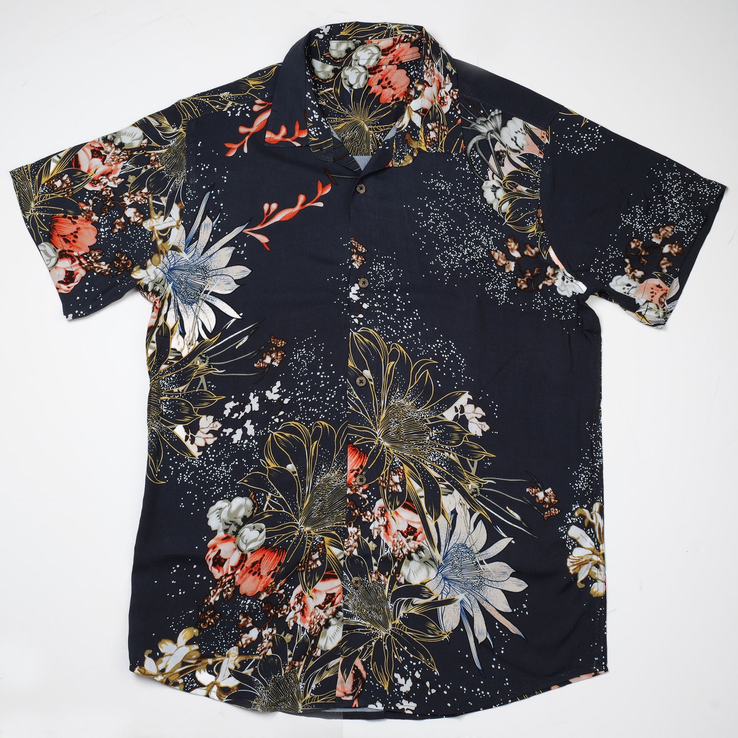 Men's Slim Fit Short Sleeve Hawaiian Shirt (Final Sale)