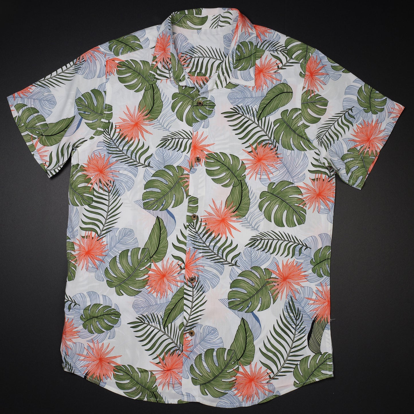 Men's Slim Fit Short Sleeve Hawaiian Shirt (Final Sale)