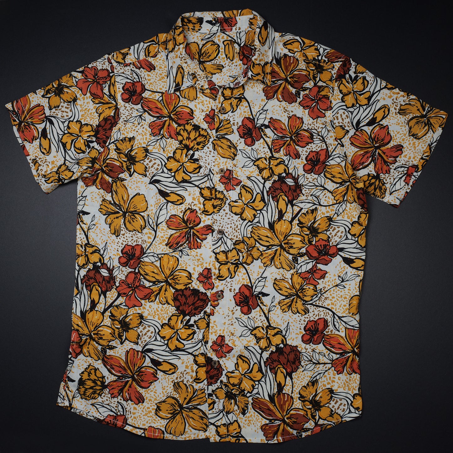 Men's Slim Fit Short Sleeve Hawaiian Shirt (Final Sale)