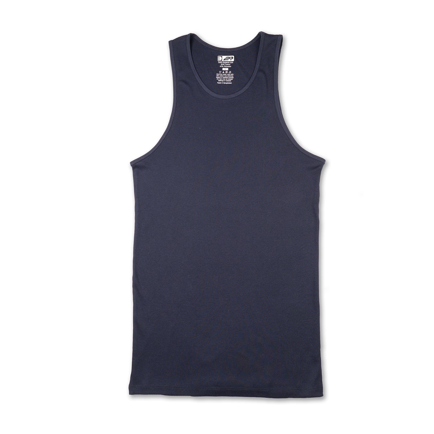 Men's Ringspun 2X2 Rib Tank Tops