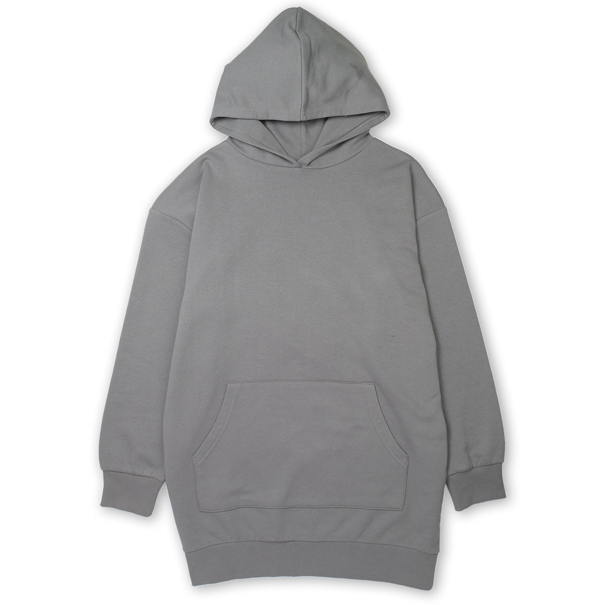 Women's Long Loose Fit Fleece Hoodie Dress