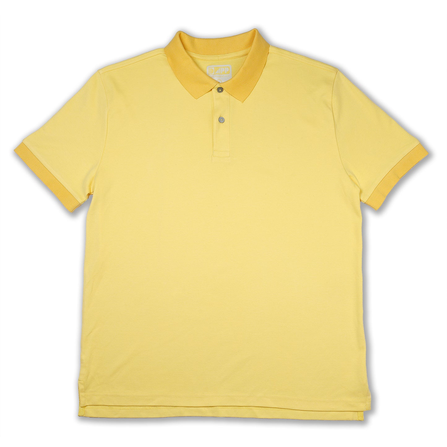 Men's Soft Velvet Cotton Short Sleeve Regular Fit Polo Shirt