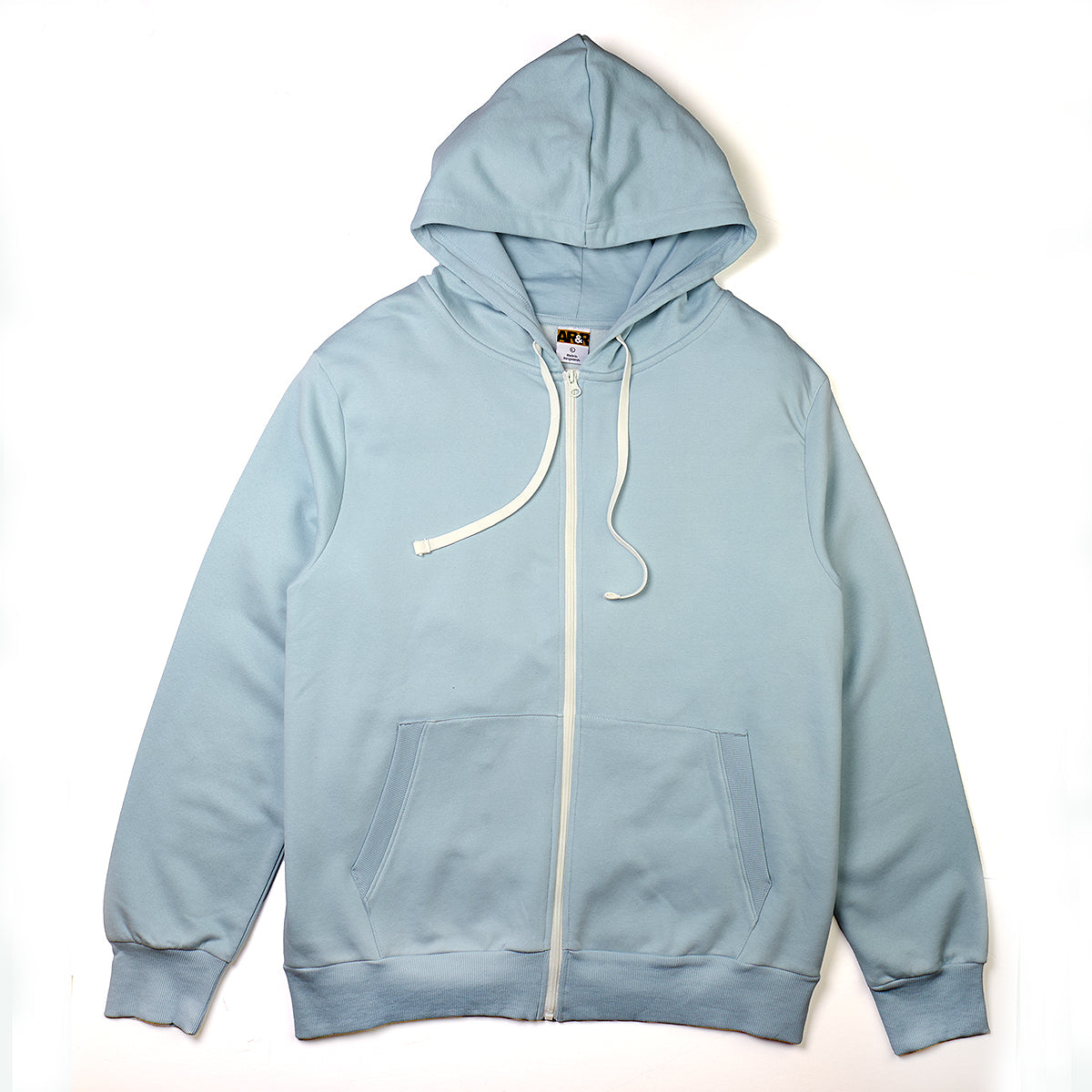 Men's Loose Fit Full Zip Hoodie