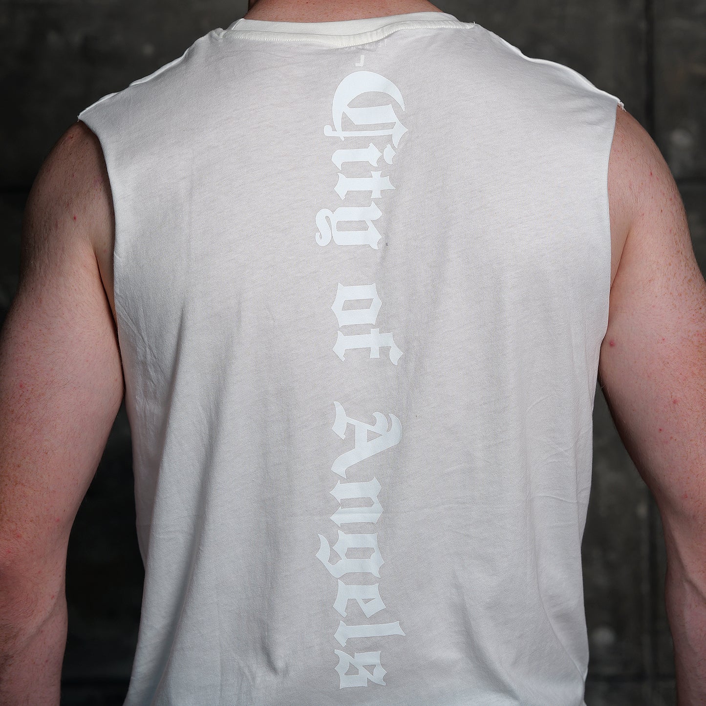 Men's 100 % Cotton Sleeveless Muscle shirt