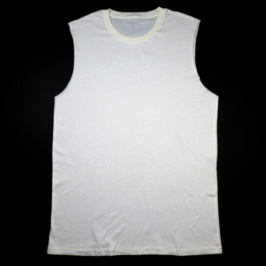 Men's 100 % Cotton Sleeveless Muscle shirt