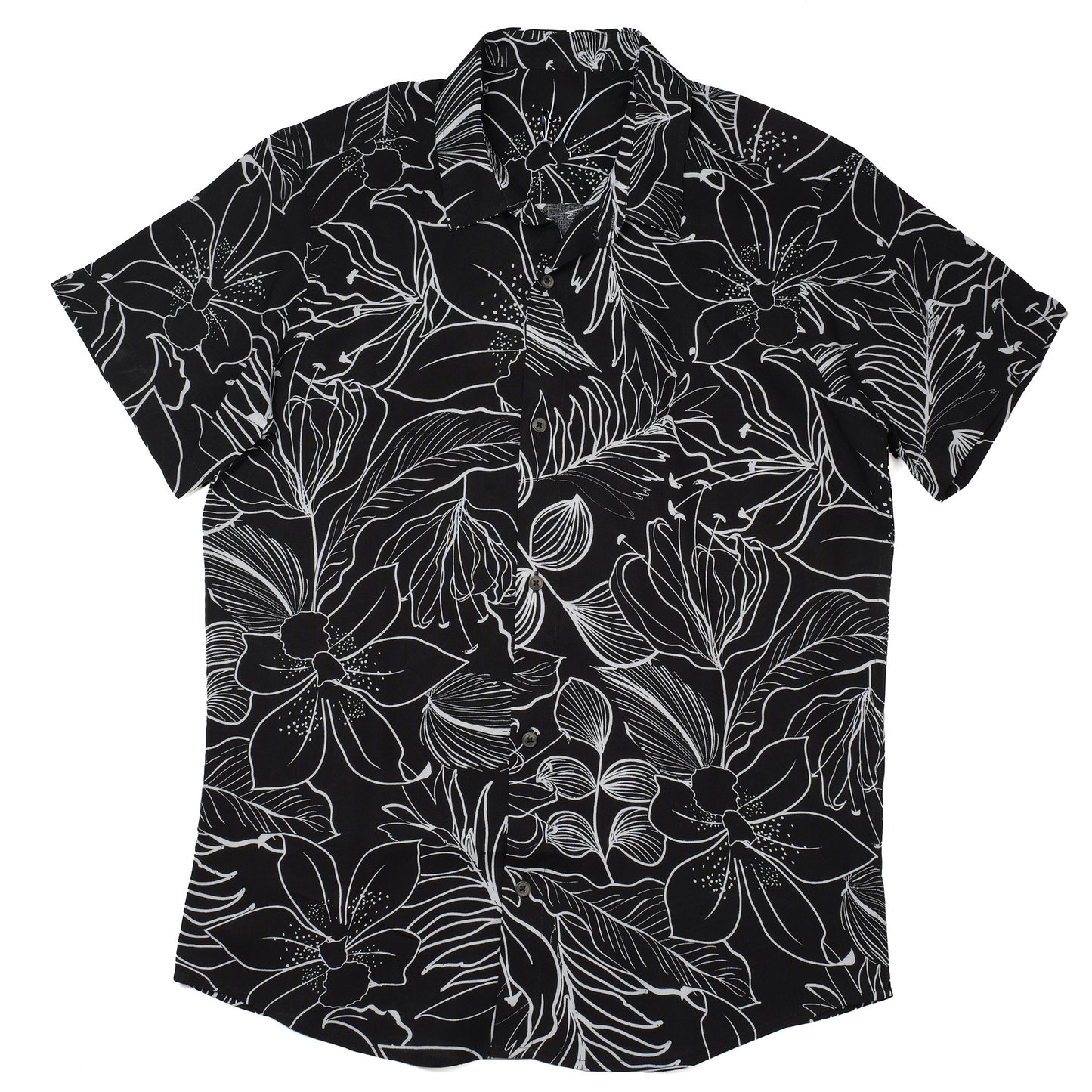 Men's Slim Fit Short Sleeve Hawaiian Shirt (Final Sale)