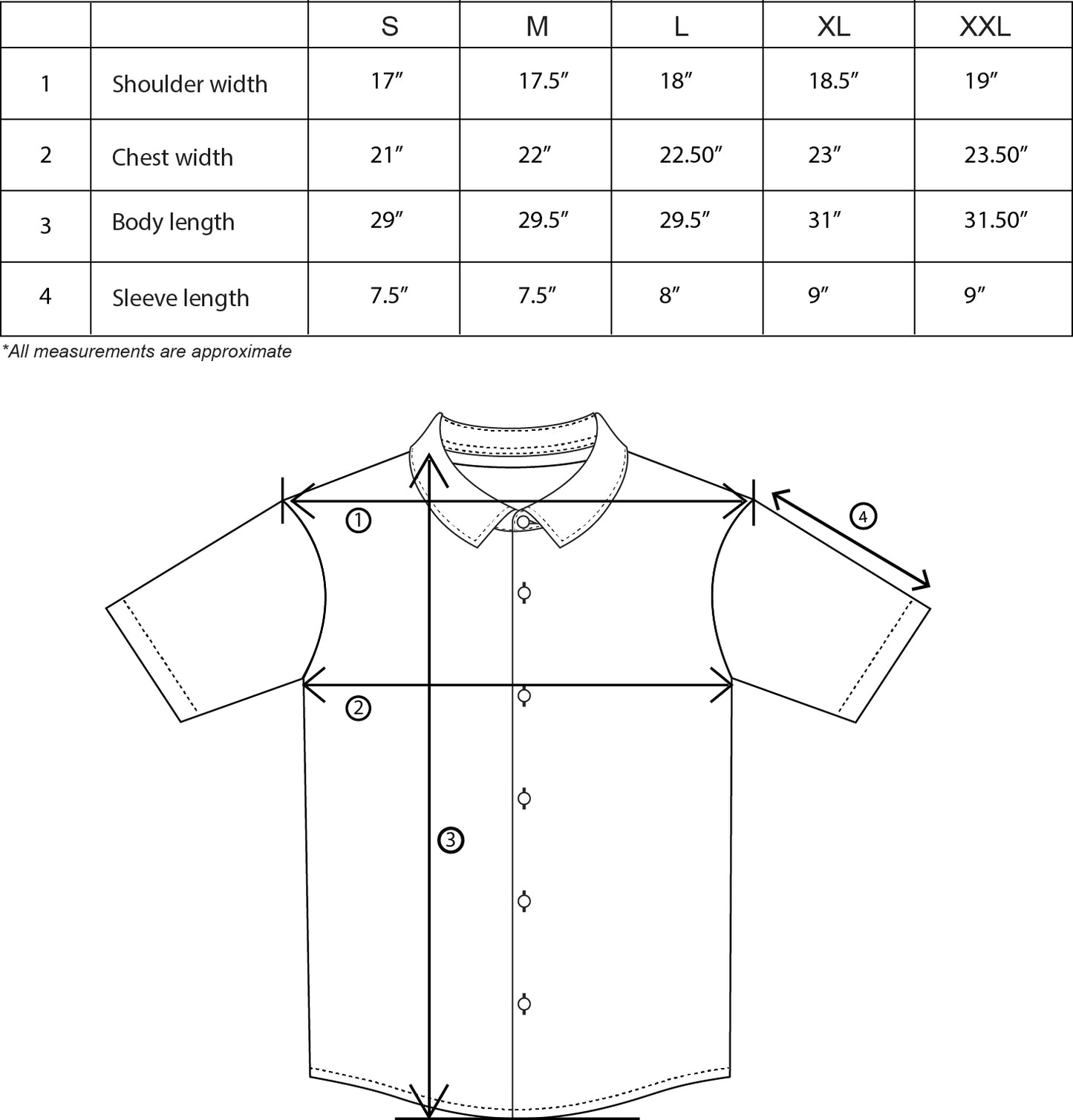 Men's Slim Fit Short Sleeve Hawaiian Shirt (Final Sale)