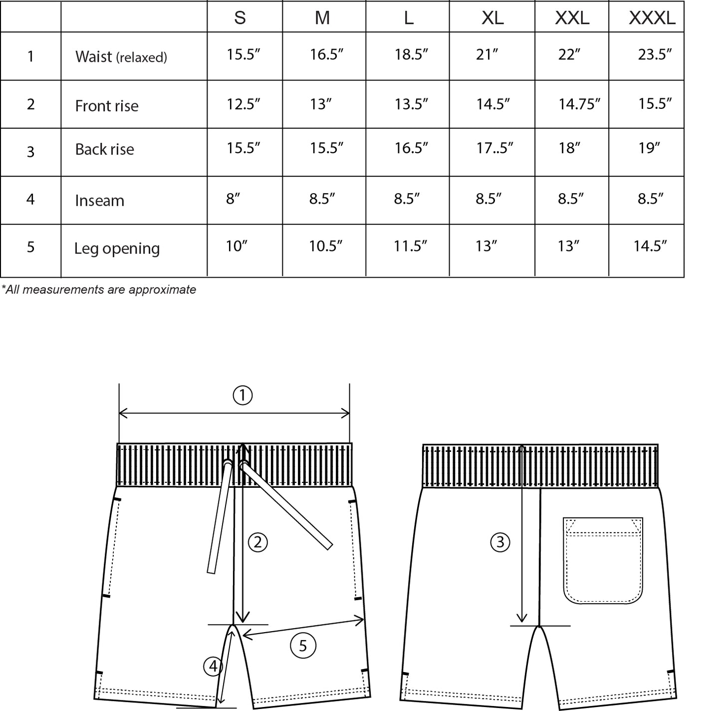 Men's Loose Fit Fleece Shorts