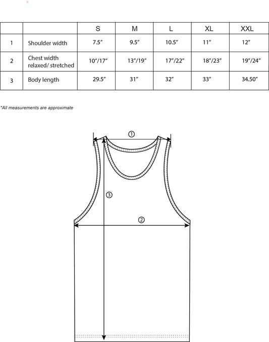Men's Ringspun 2X2 Rib Tank Tops