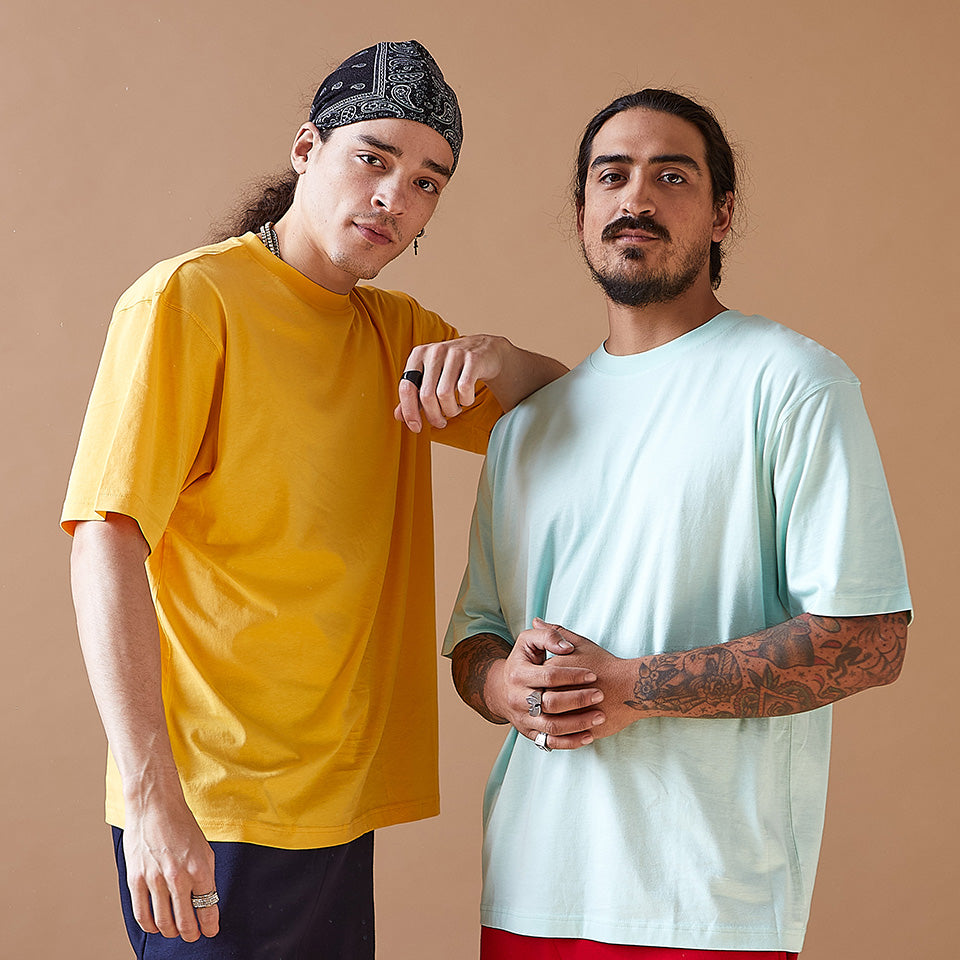 Men's 100% Cotton Box Fit Short Sleeve T-Shirt – Daily-Apparel