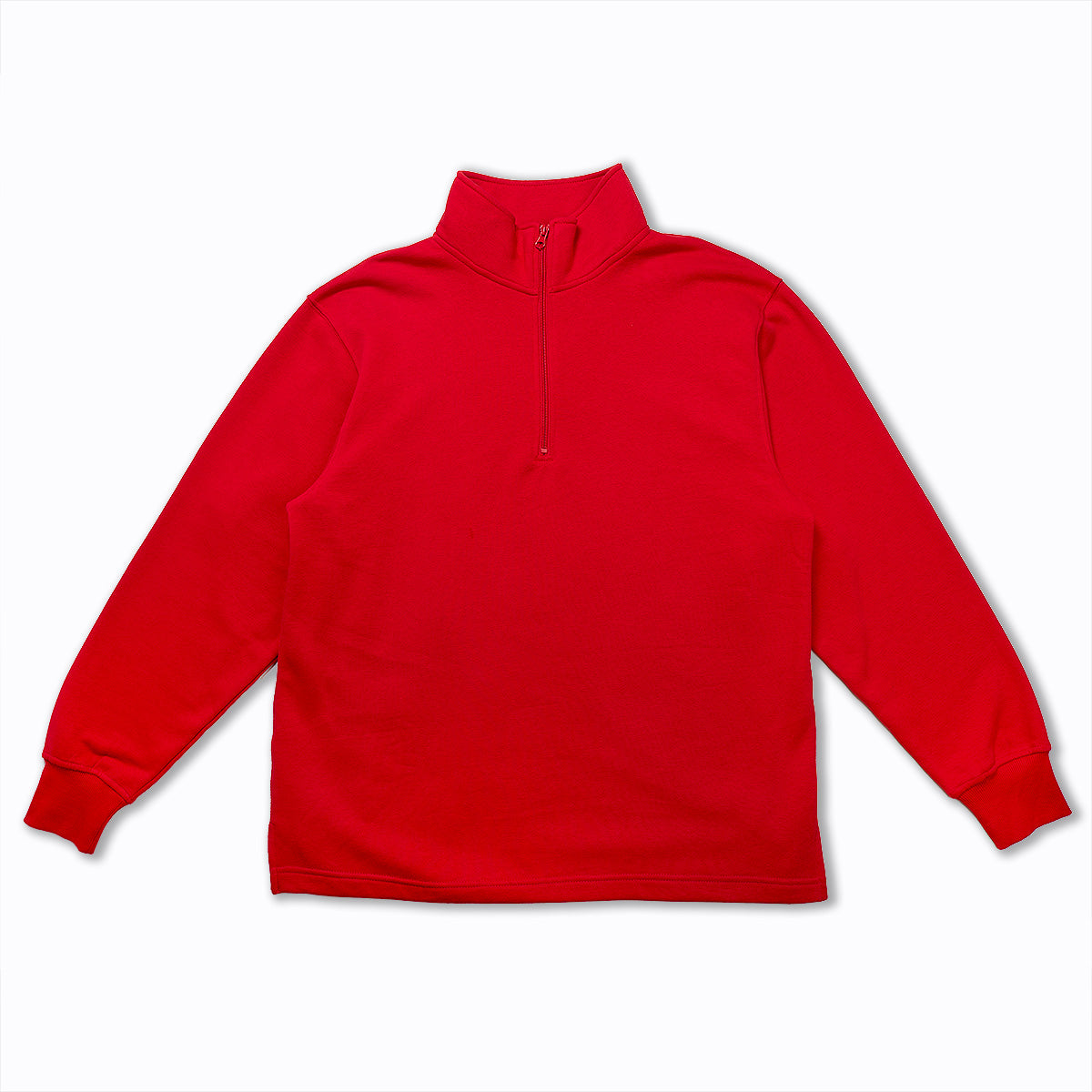 Men's Loose Fit Half Zip Fleece Pullover Sweatshirt