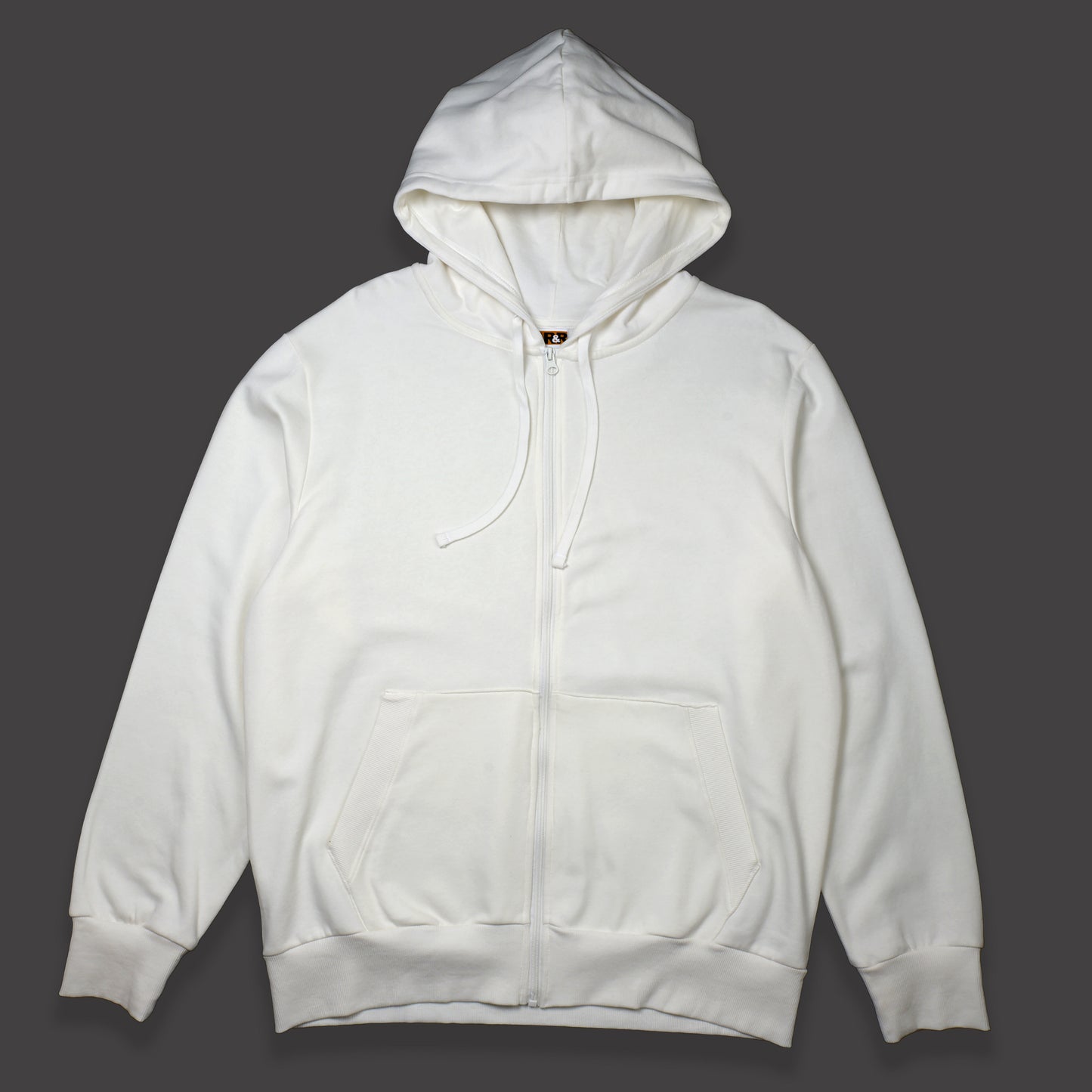 Men's Loose Fit Full Zip Hoodie